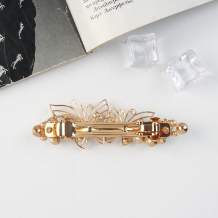 Hair hairpin "Fun" butterflies, 10 cm-1