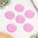 Set of candles of tea aromatic, 6 pcs, rose
