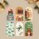 Schildik decorative in the set "Cozy New Year", 6 pcs, 5 x 9 cm, New Year