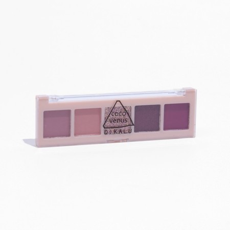 Palette of shadows for eyelids, 5 colors