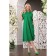 Women's dress, size 46, green color