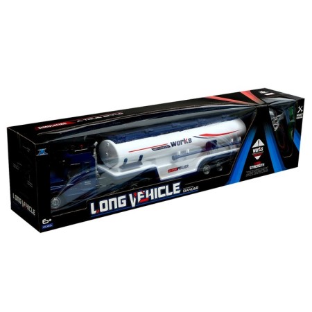 Radio controlled truck "Basket", works on batteries, lighting effects-11