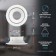 Lamp Built -in era KL100, IP20, 12W, 97x35 mm, white color