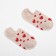 Women's socks minku "heart", beige color, size 36-37 (23 cm)