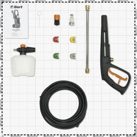High pressure washing Bort BHR-2700-PRO, 2500 W, 180 bar, 480 l/h-9