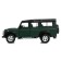 Metal machine Land Rover Defender, 1:32, inertia, matte green color