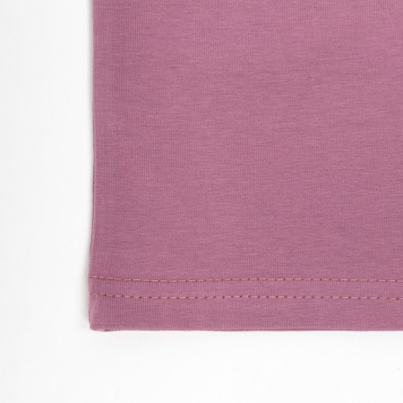 Men's T-shirt Minaku Regular Fit: Purple color, rn 46-8