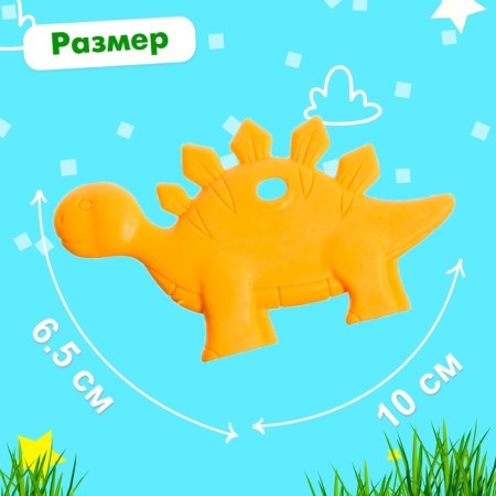 A set of teething for dinosauries tooths, 4 pcs.-4