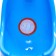 Pussar children's plastic "fish", blue color
