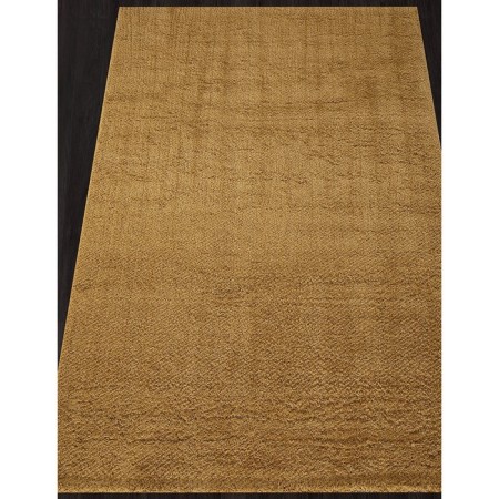 Rectangular carpet Milat Vera, size 80x150 cm, yellow color-1