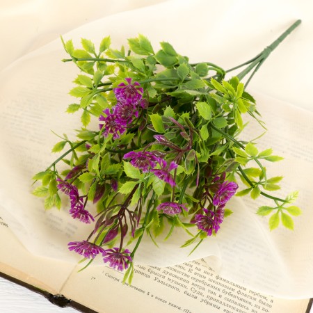 Bouquet "Alissum with Ostrim" 29 cm, mix