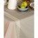 GPEC "Ethel" 110x165 cm ± 5cm, coffee color with gold thread, 100% cotton, 163 g/m2