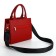 Female bag Textura, tout, average size, red color