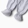 Nursery sliders, gray color, height 80 cm