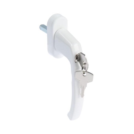 Hand with a lock, metal. 37mm WH038 RAL 9016, white-3