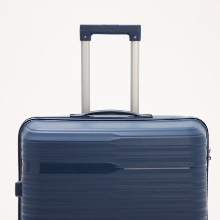 Big suitcase 28 ", lightning department, code castle, 4 wheels, blue color-4