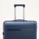 Big suitcase 28 ", lightning department, code castle, 4 wheels, blue color