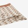 Women's scarf minku rr 70*70 cm, beige color