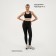 Top female, with breast support, size m (46), black color