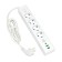 Network filter Cablexpert Exnovo Exn-4-CU2-W-2.4R, 16A, 1XTYPE-C PD, 30W, 2xUSB, 2M, Ur. 4+