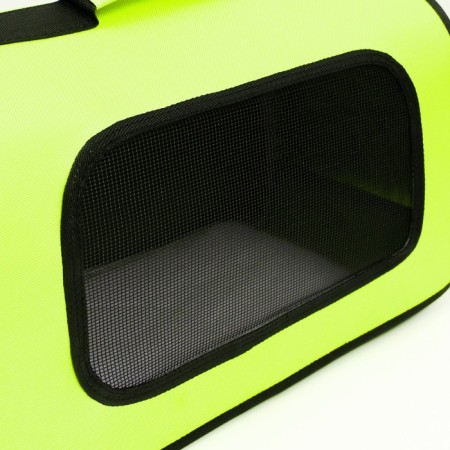 Board-carrier with a window for a muzzle, 42 x 21 x 25 cm, salad-5