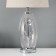 Table lamp with lampshade Risalux "Morgan", E27, 40 W, Chrome, 35 × 35 × 62.5 cm