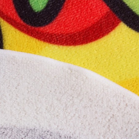 Beach towel "Hamberger", 134 × 150 cm, 100 % p/e-2
