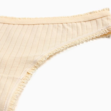 Cowards women's thongs, beige color, size 42-5
