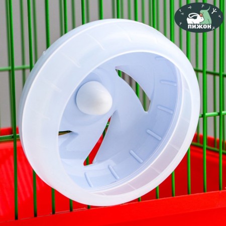 Wheel for rodents are quiet, 11 cm, blue