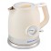 Electric kettle KitFort KT-692-2, metal, 1.7 l, 2200 watts, beige