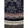 Oval Merinos ISFAHAN carpet, size 160x220 cm, color Navy