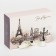Gift box team without a window "Paris", 16.5 x 11, 5 x 5 cm