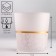Erica-3 Oda candlestick 8.5x8 cm, 250 ml