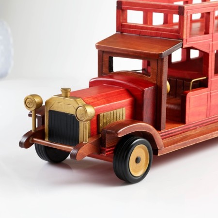 Mini-bar/stand for a bottle bus, red-6