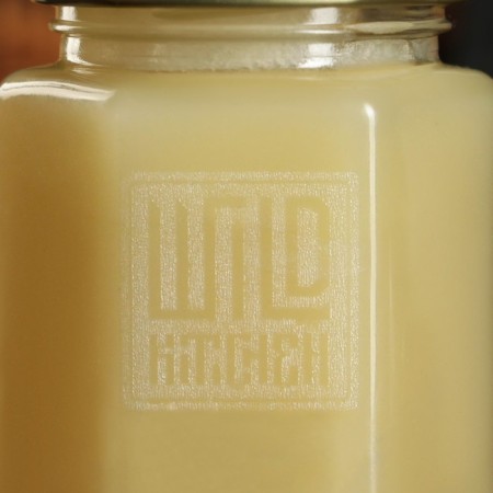 Wax for processing products from wood, in a glass jar, 150 g-1