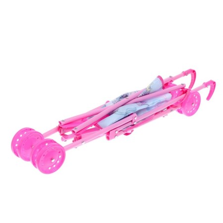 Stroller for dolls "Let's play", cane, with a backpack-3