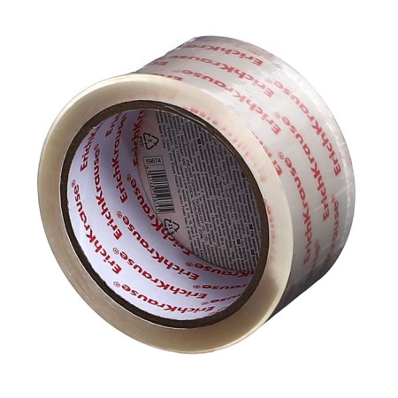 Glue tape packaging Erichkrause "Clear", 48 mm x 50 m, 60 μm, transparent, price per 1 pc.-1