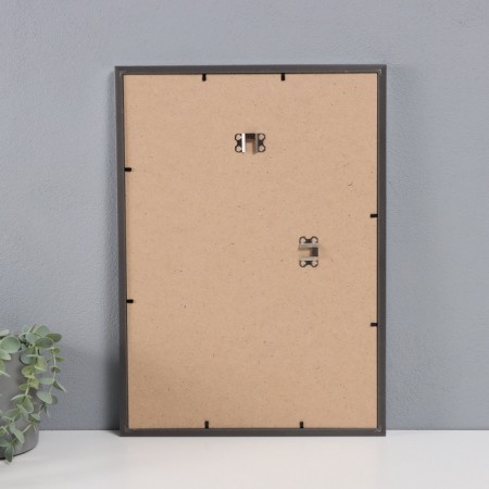 Photo frame plastic "Mira" 29.7x42 cm, (a3) ​​silver (plastic screen)-2