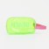 Lightning cosmetic bag, green color