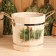 LIPS -13 -liter -panel, plastic insert, stainless rim, rope handles, "spruce branch"