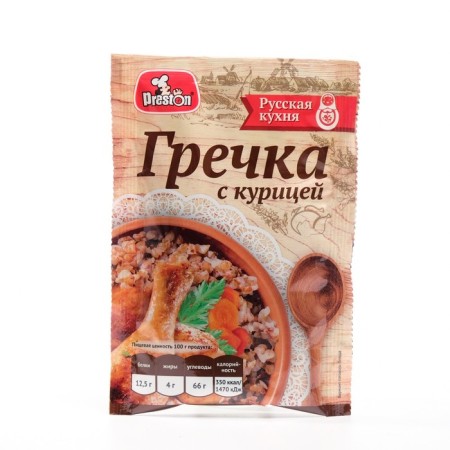 Buckwheat with chicken "Preston", 40 g