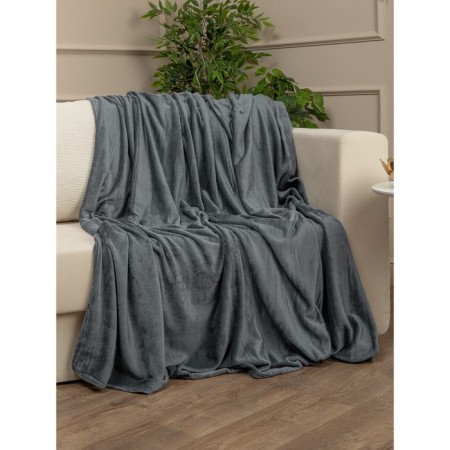 Texrepublic blanket, size 150x200 cm, gray color-2