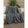 Texrepublic blanket, size 150x200 cm, gray color