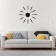 Walls Wall Interior, 3D "Rays", silent, sticker, large, D-40 cm
