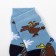 Noski children's terry, blue color, size 18-20