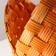 Wicker basket, 35.5x25.5x24/31 cm, bamboo