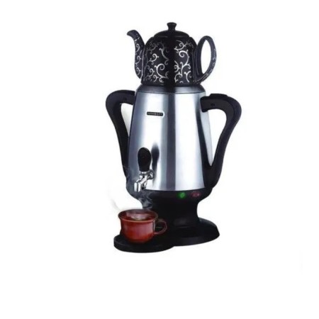 Samovar Volzhanka SMV-001, Metal, 3.5 l, 1800 watts, silver-1