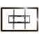 Tilt bracket DR Mounts KL 4040T Black 32 "-55"
