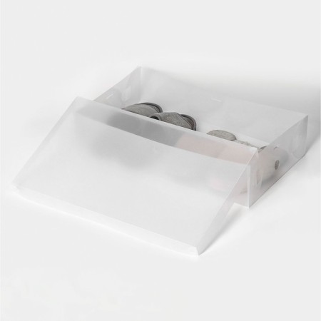 Box for storing boots with a lid Uni Size, 30 × 52 × 12 cm-2