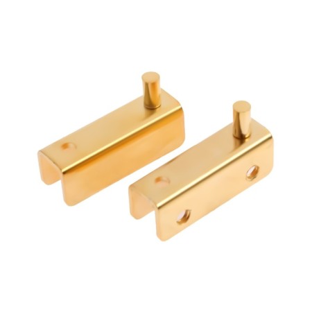 Loop for glass doors, color gold